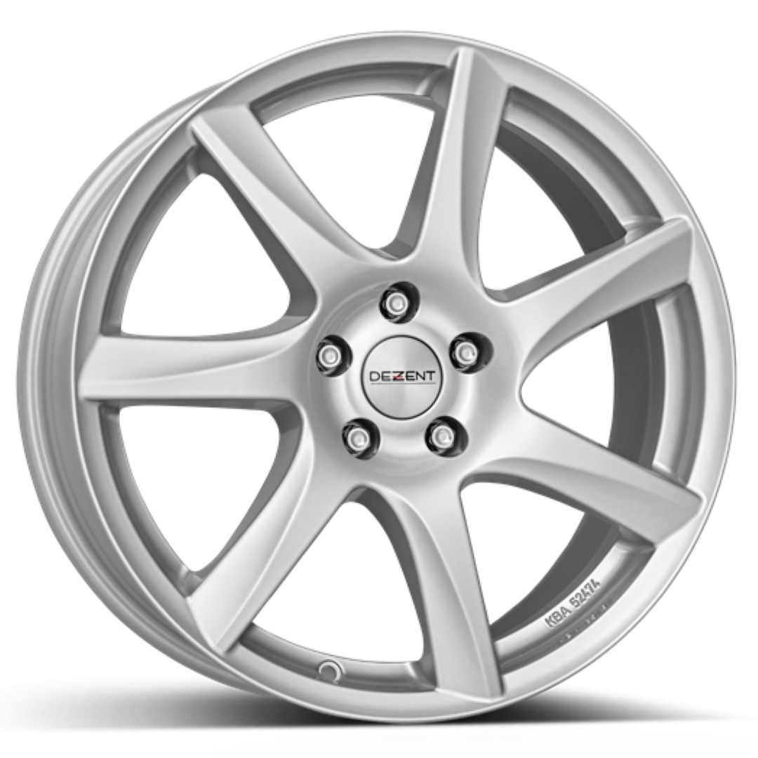 R17 5x112 (66,6) Dezent TW silver 7.5J ET36 -  NEW -385 EUR