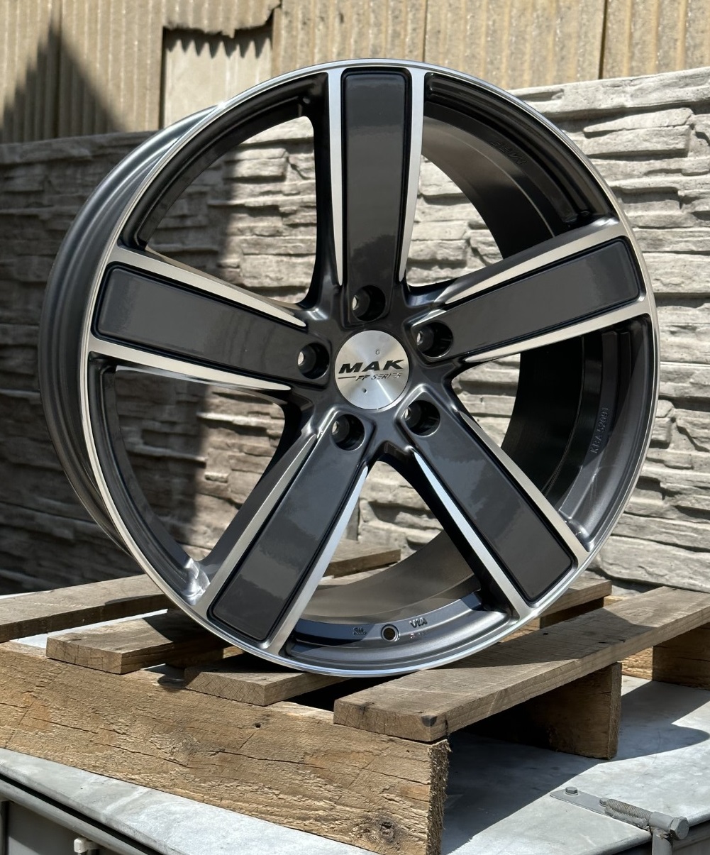 R20 5x112 (66,45) MAK TURISMO-FF GUNMETAL DIAMONDCUT 10.5J ET19