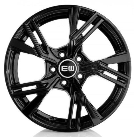 R19 5x112 (66.45) Elite Wheels EW16   Black 8.5J ET45