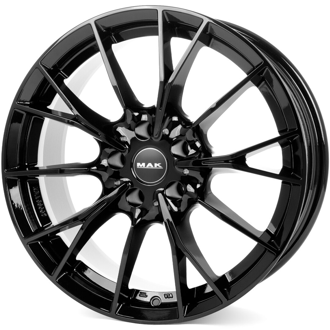 R19 5x112 (66,6) MAK FABRIK-D 9.5J ET39 GLOSS BLACK