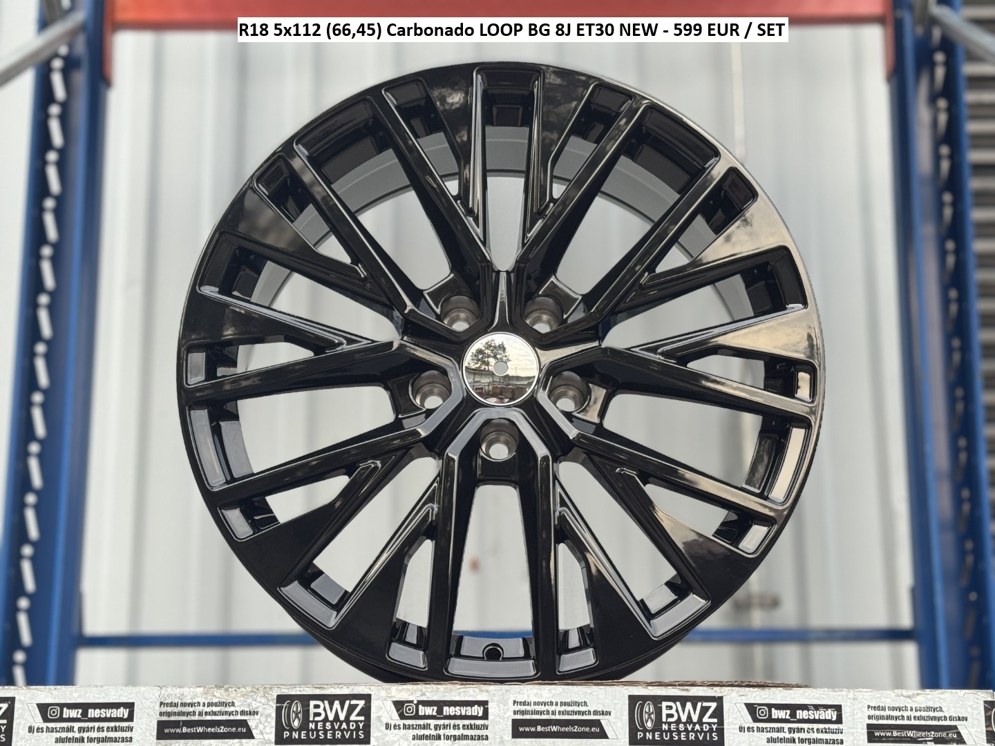 R18 5x112 (66,45) Carbonado LOOP BG 8J ET30