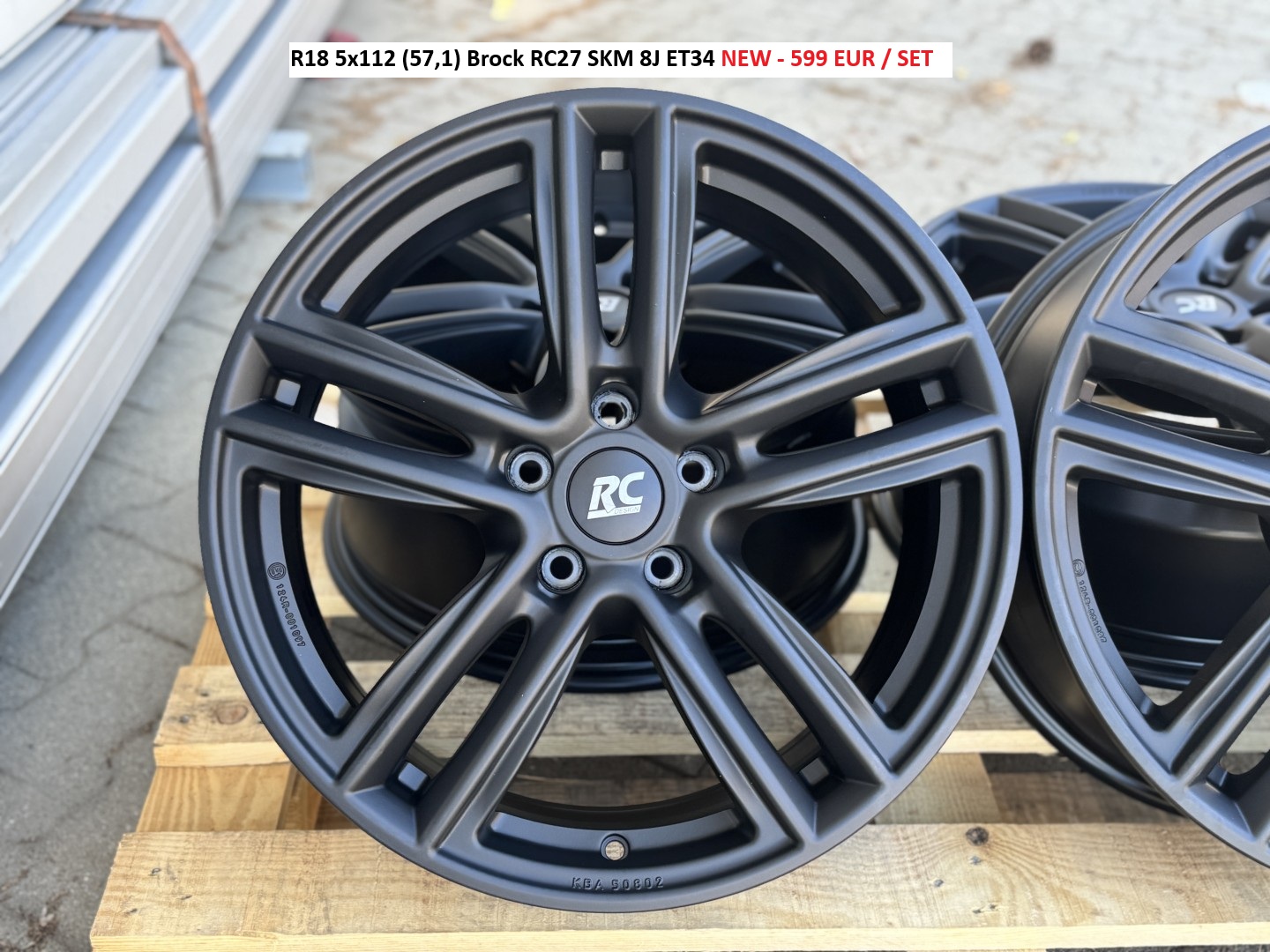 R18 5x112 (57,1) Brock RC27 SKM 8J ET34