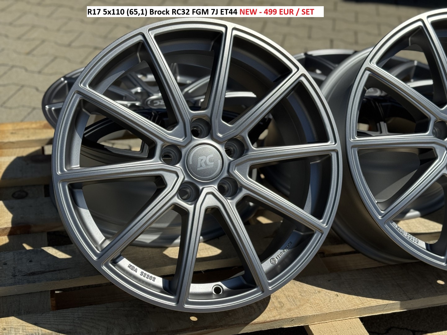 R17 5x110 (65,1) Brock RC32 FGM 7J ET44 