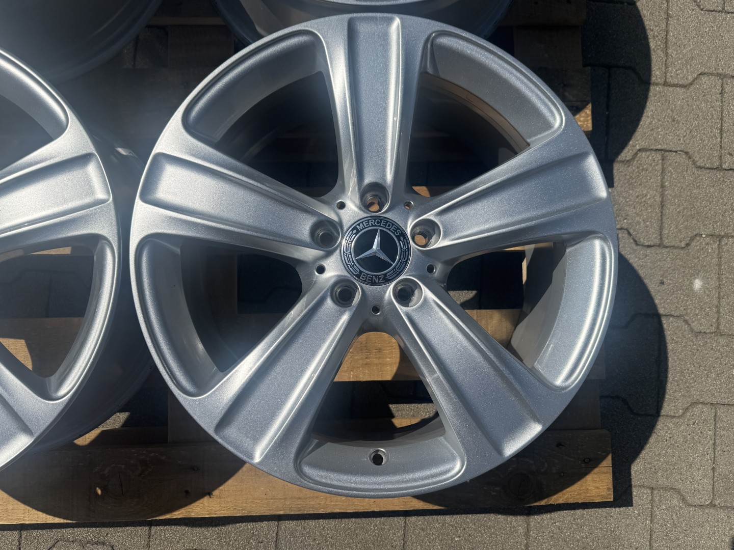 R18 5x112 Original Mercedes GLC X253 8J ET38 OE A2534012100 