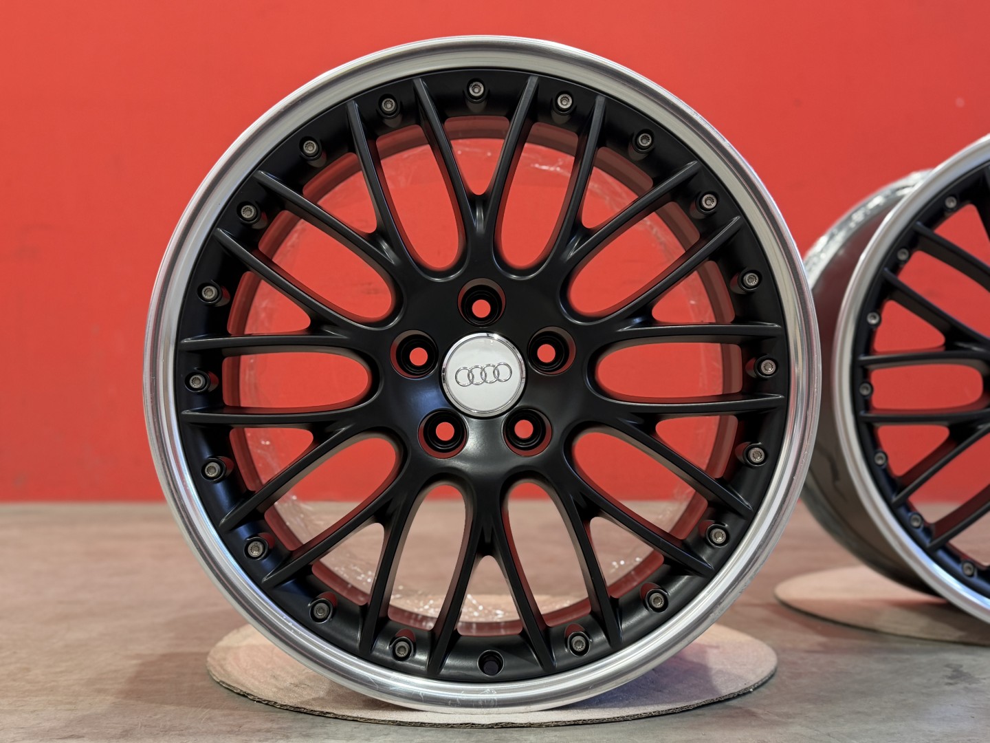 R19 5x112 Original Audi Speedline - BBS  8.5J ET48 - CUSTOM - DVOJDIELNE