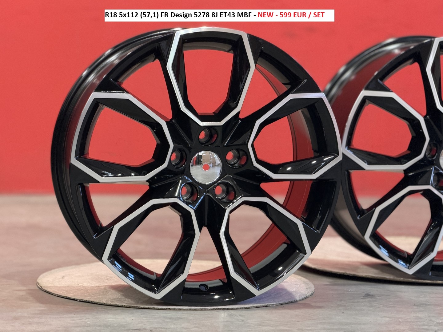R18 5x112 (57,1) FR Design 5278 8J ET43 MBF 