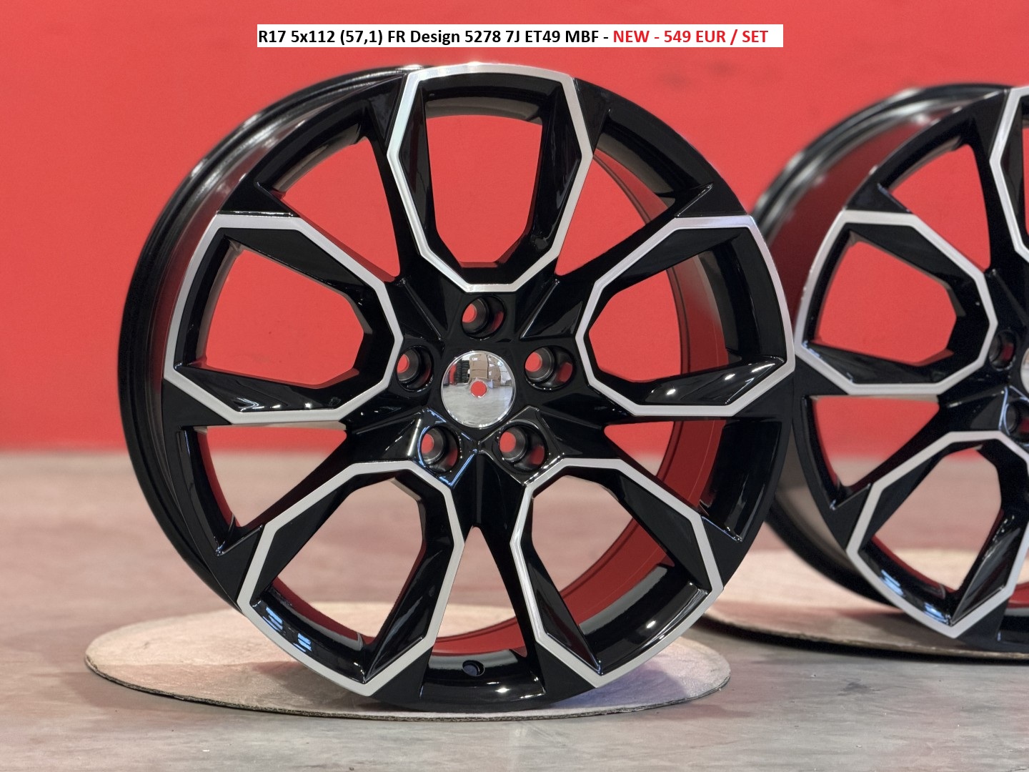 R17 5x112 (57,1) FR Design 5278 7J ET49 MBF 