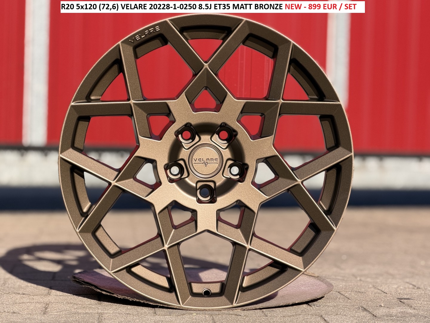 R20 5x120 (72,6) VELARE 20228-1-0250 8.5J ET35 MATT BRONZE