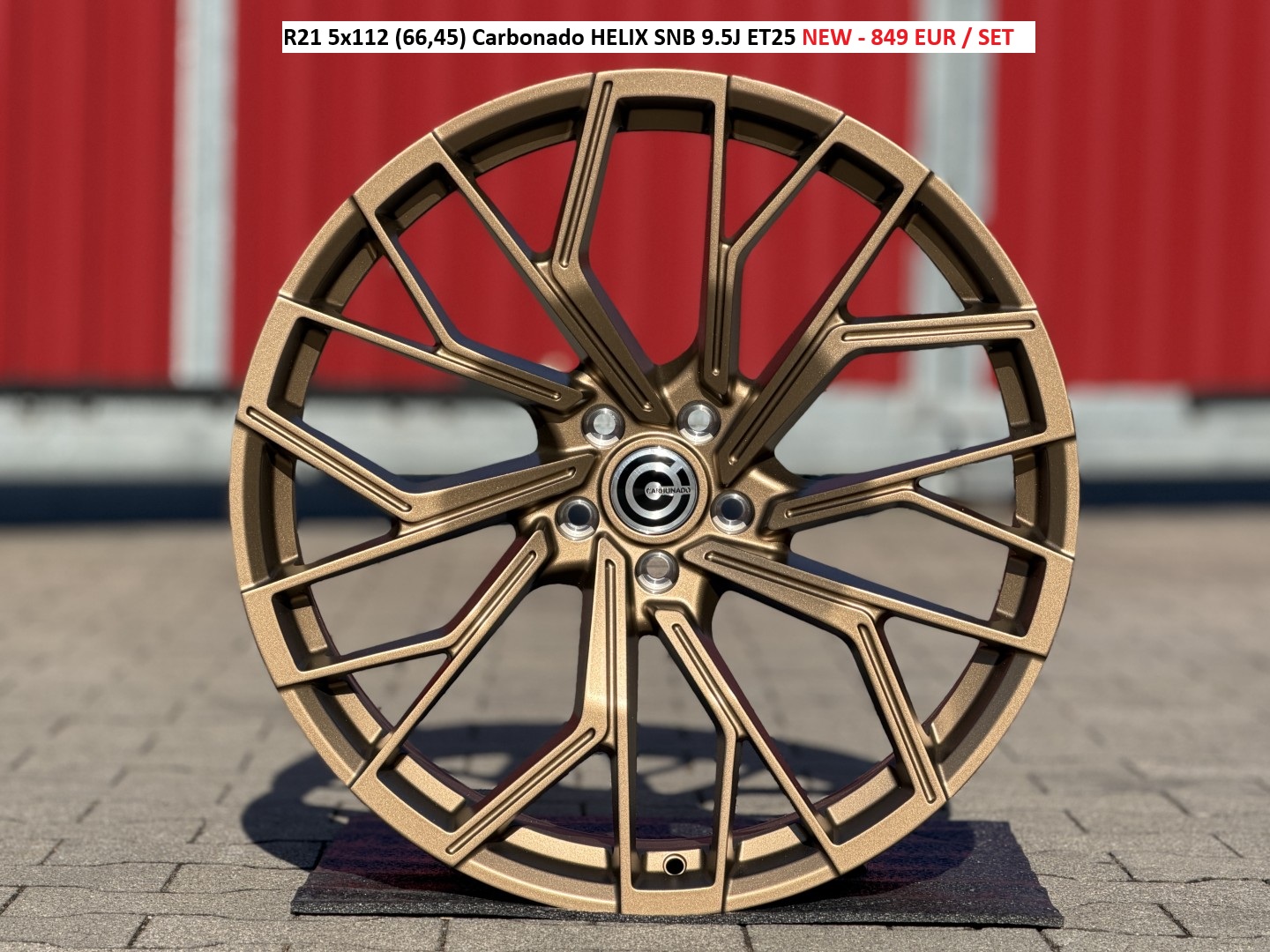 R21 5x112 (66,45) Carbonado HELIX SNB 9.5J ET25