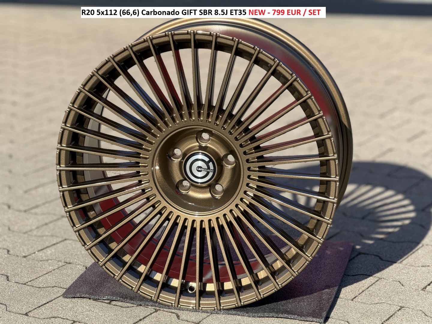 R20 5x112 (66,6) Carbonado GIFT SBR 8.5J ET35