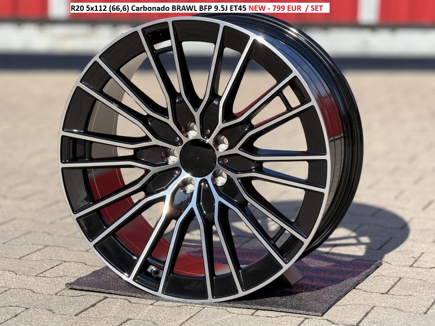R20 5x112 (66,6) Carbonado BRAWL BFP 9.5J ET45 