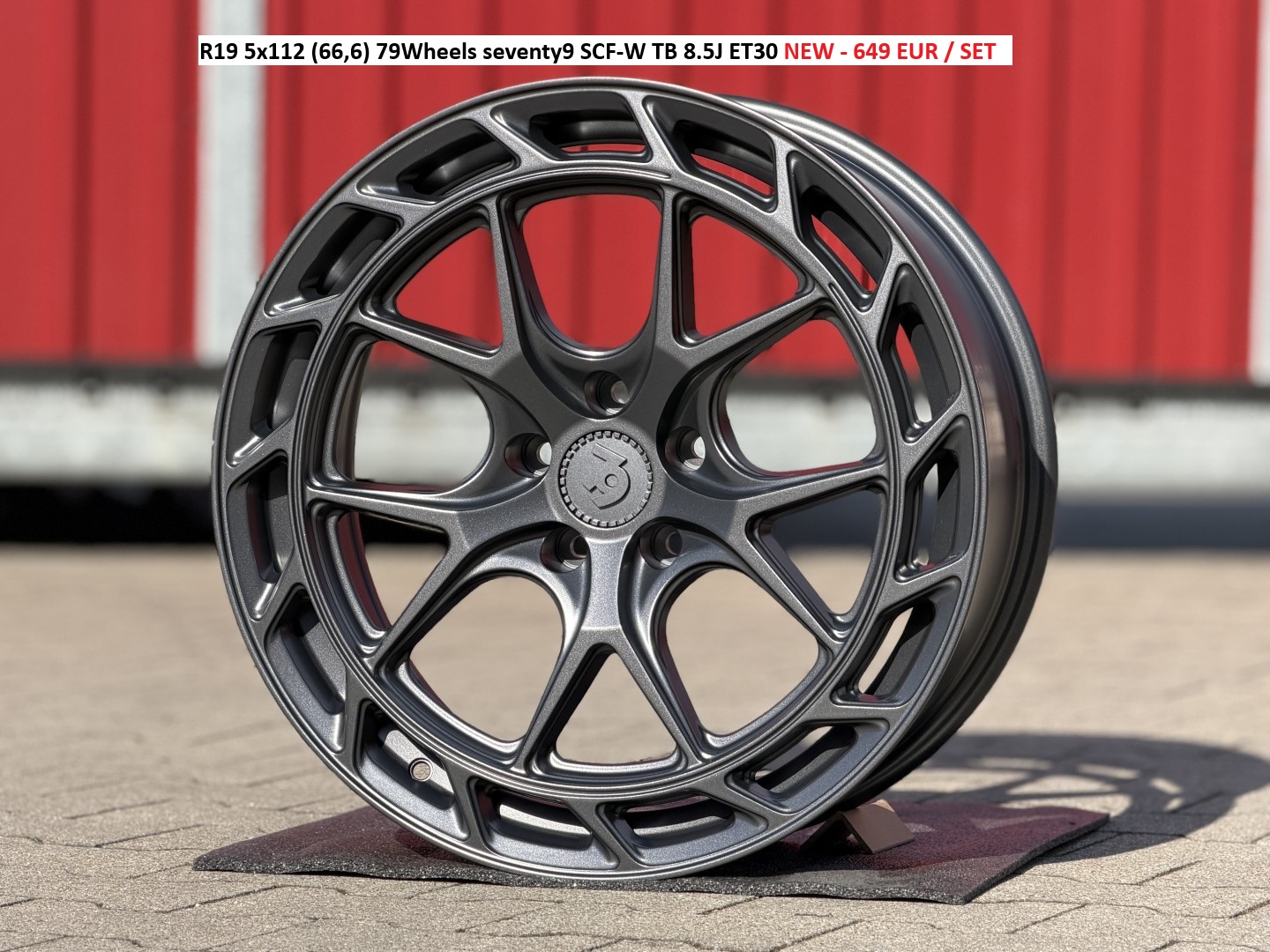 R19 5x112 (66,6) 79Wheels seventy9 SCF-W TB 8.5J ET30 