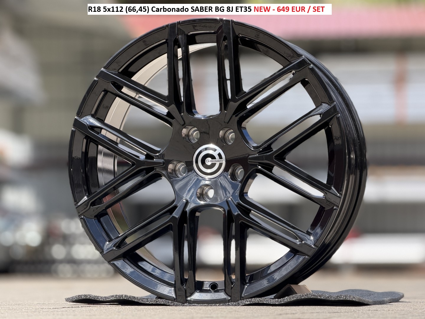 R18 5x112 (66,45) Carbonado SABER BG 8J ET35 
