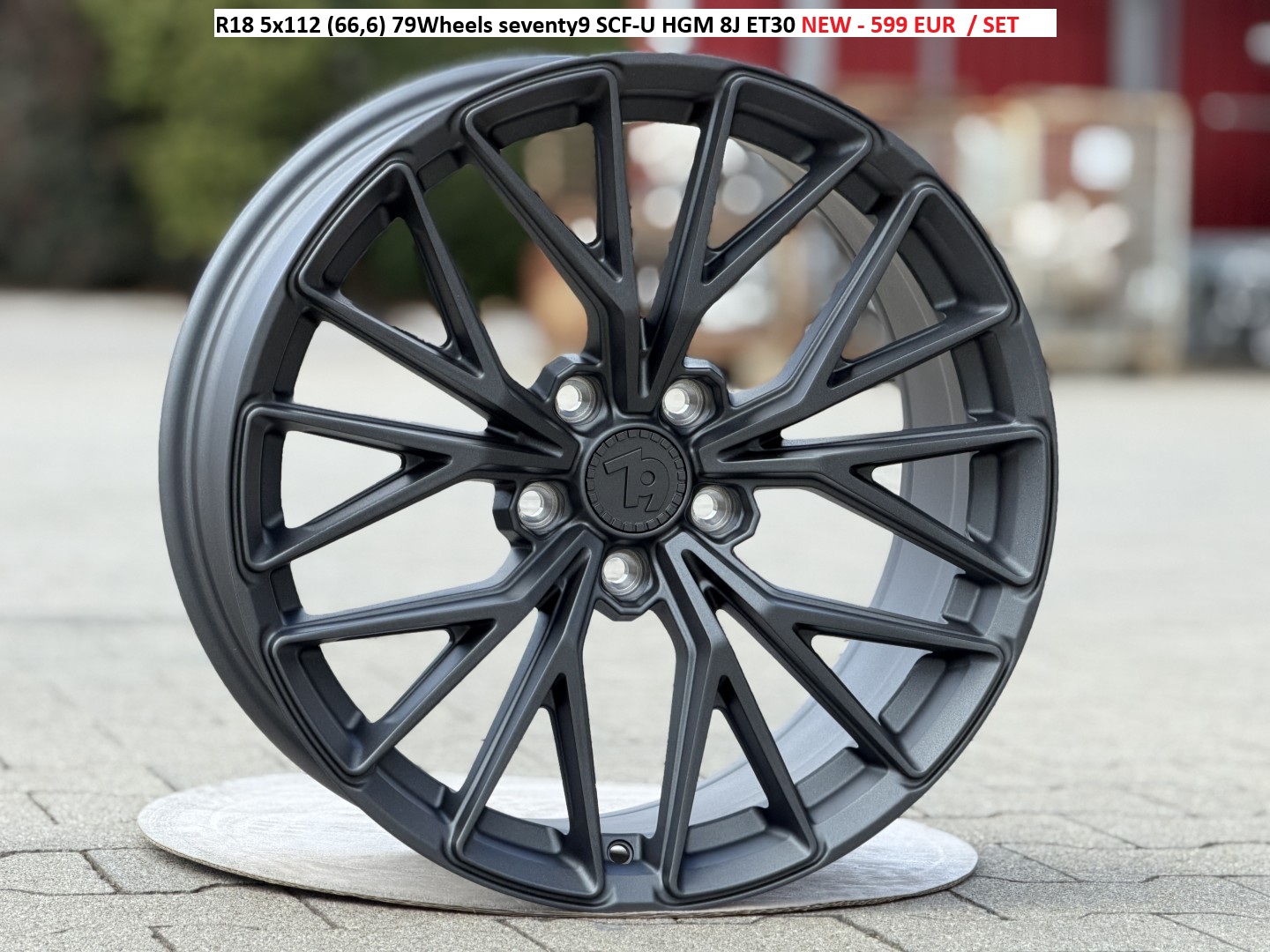 R18 5x112 (66,6) 79Wheels seventy9 SCF-U HGM 8J ET30