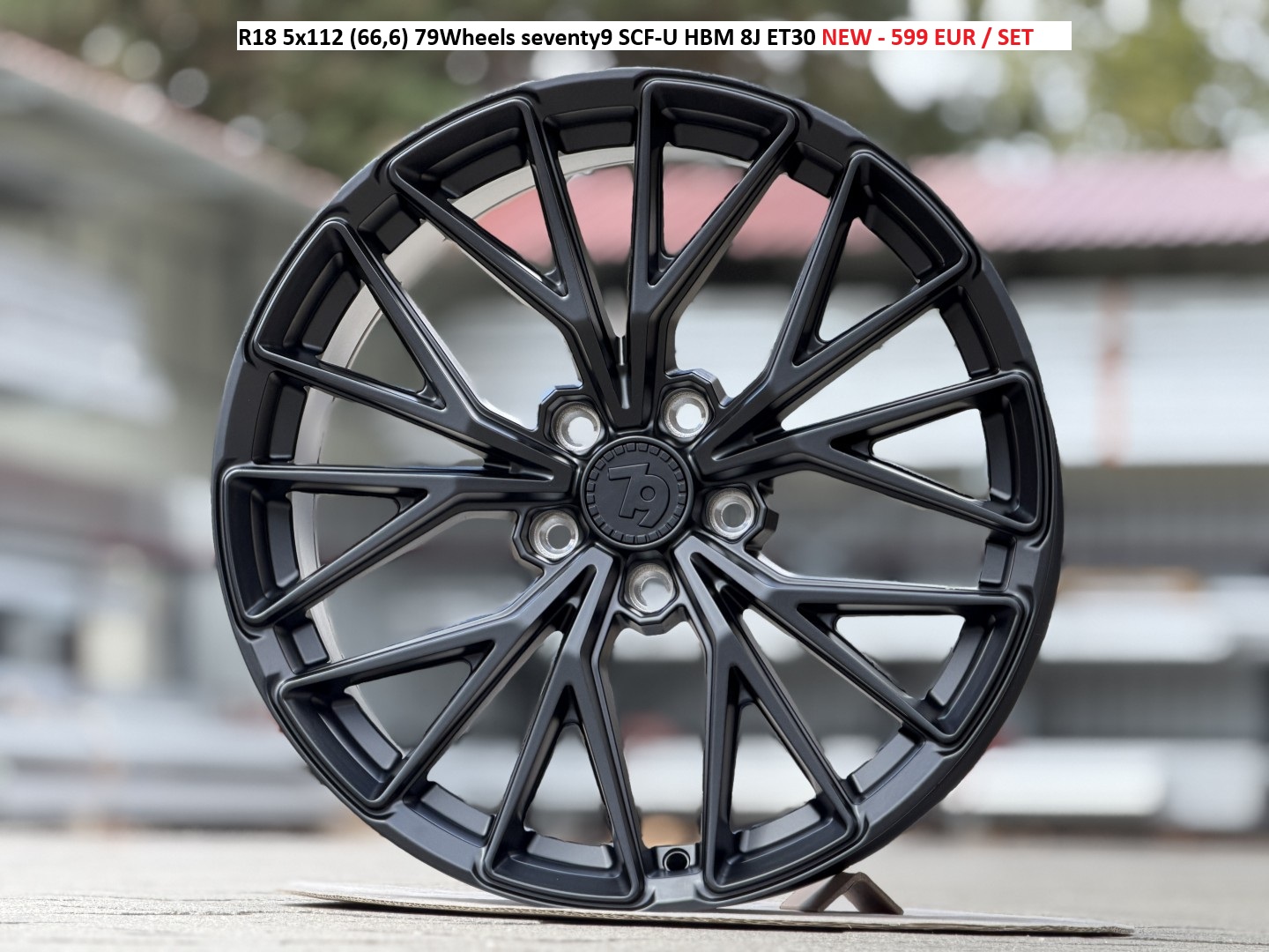 R18 5x112 (66,6) 79Wheels seventy9 SCF-U HBM 8J ET30