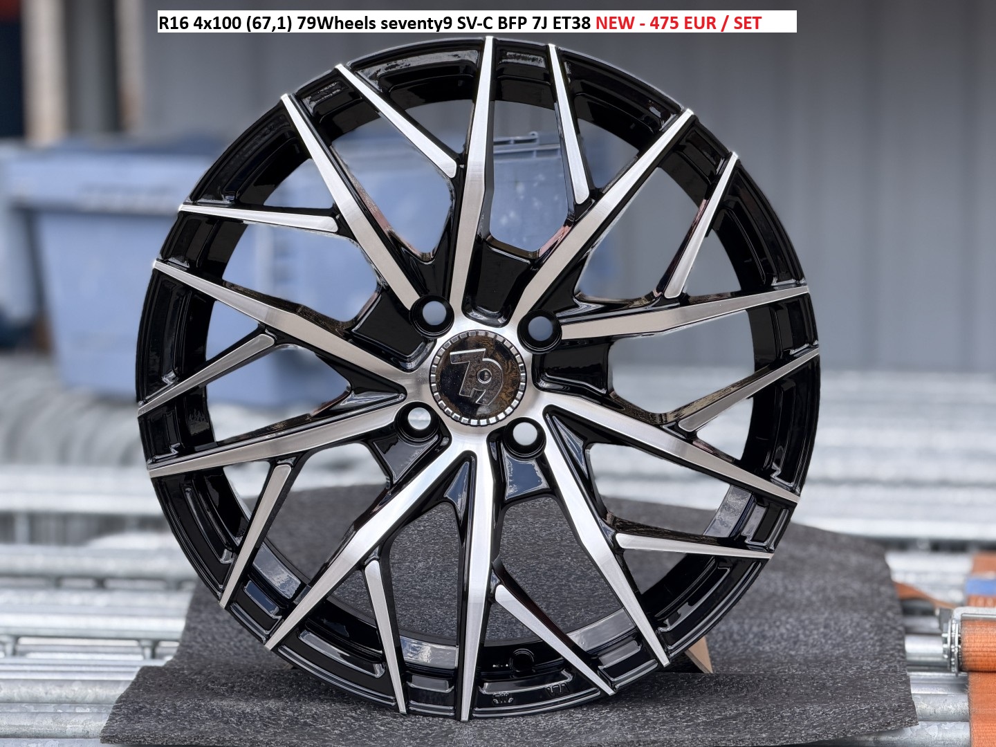 R16 4x100 (67,1) 79Wheels seventy9 SV-C BFP 7J ET38 