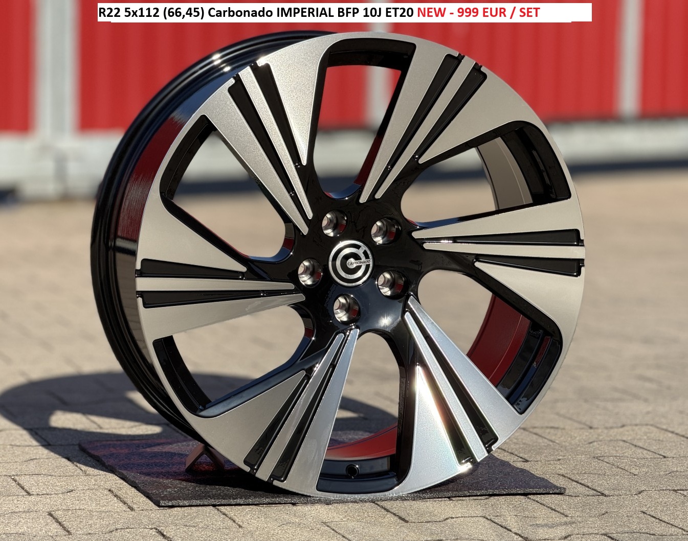 R22 5x112 (66,45) Carbonado IMPERIAL BFP 10J ET20 
