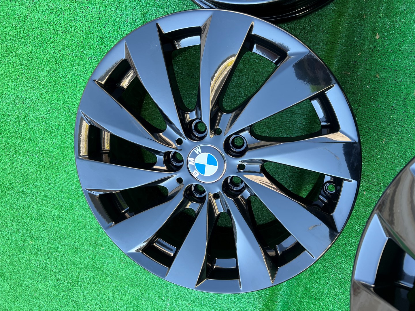 R17 5x120 Original Bmw style 381 - Styling 381 - 7.5J ET43 Black Mirror